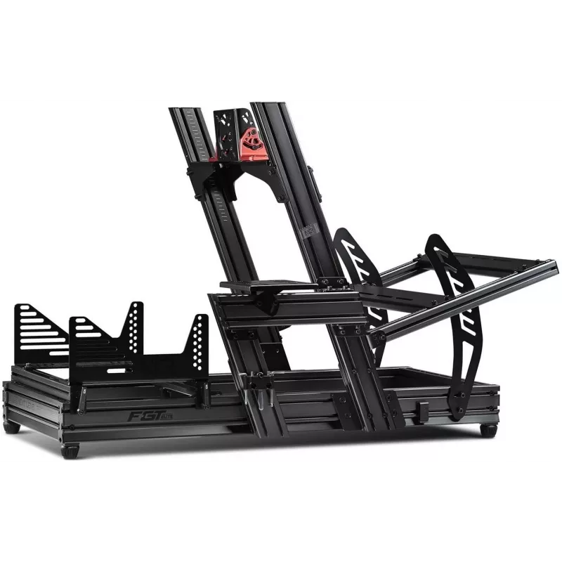 Next Level Racing - F-GT Elite Formula & GT Aliuminio Profilio Simuliatoriaus Kabina – šoninio ir priekinio tvirtinimo versija (396039)