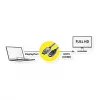 Vaizdo kabelio adapteris ROLINE 11.45.5780 1m DisplayPort į HDMI juodas