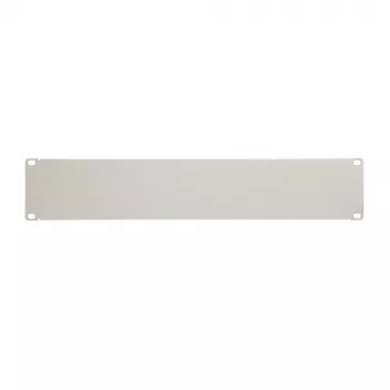 Rack tuščiaviduris skydelis Extralink Front Blank Panel 2U 19 inch Gray, 2U, 19 colių, pilka