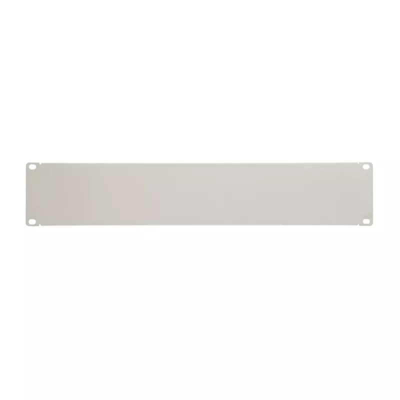 Rack tuščiaviduris skydelis Extralink Front Blank Panel 2U 19 inch Gray, 2U, 19 colių, pilka