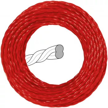 Žoliapjovės lynas mažo triukšmo lynas 2,4 mm (15 metrų)