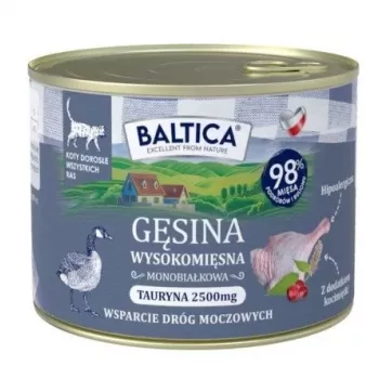 BALTICA regioniniai skoniai Žąsiena - šlapias kačių maistas - 185g