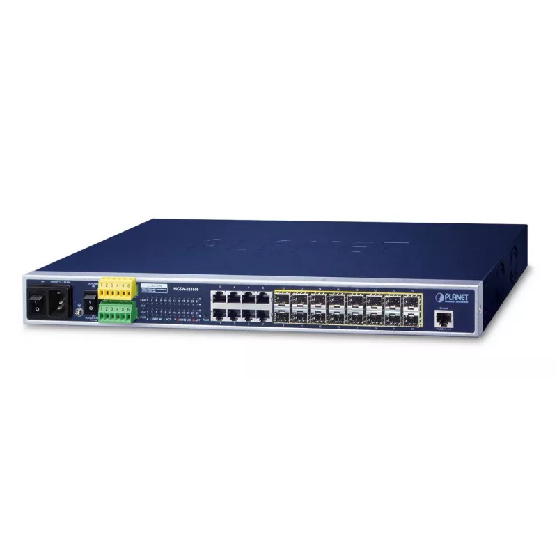 Valdomas L2+ Gigabit Ethernet jungiklis PLANET MGSW-24160F