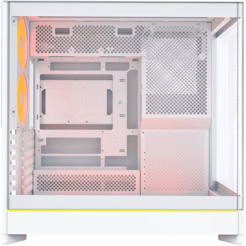 PC korpusas Montech HS02 PRO Midi Tower baltas