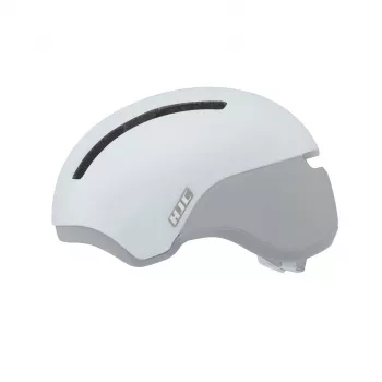 Dviračio šalmas HJC CALIDO White/Sidabrinė, dydis M (55–59 cm), in-mold, 4 ventiliacijos angos, SELFIT pritaikymas, 280 g
