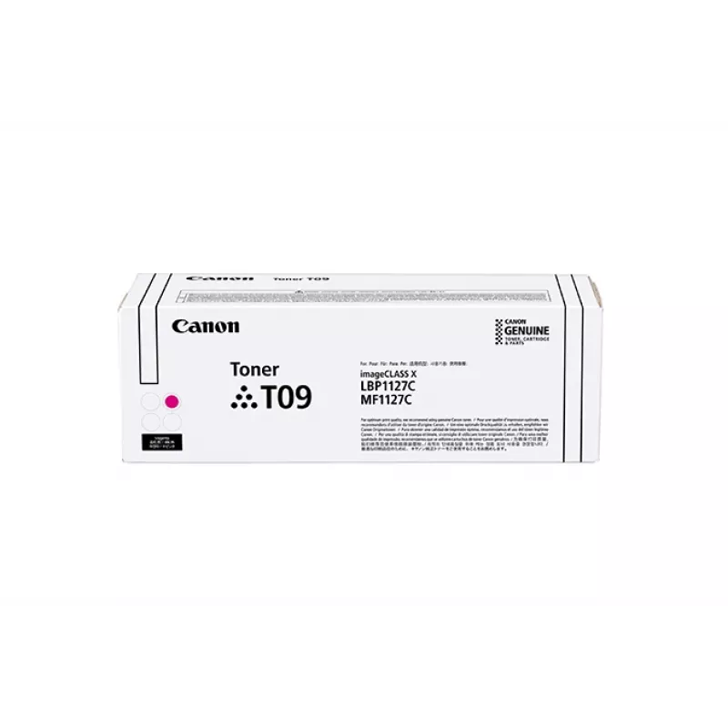 Canon TONER T09 M dažų kasetė 1 vnt. Originalius purpurinė