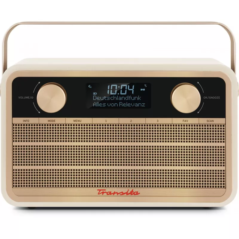Radijo siųstuvas TECHNISAT Transita 120 smėlio spalvos (modelis 0001/3992)