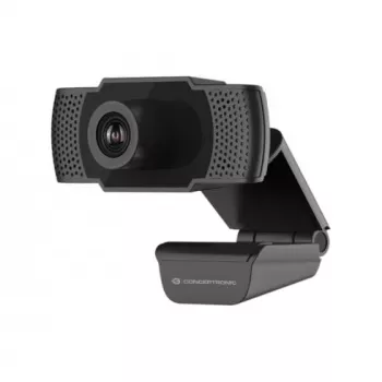 Conceptronic AMDIS 1080P Full HD internetinė kamera su mikrofonu, 2 MP, 1920 x 1080 pikselių, Full HD, 30 kadrų per sekundę, H.264, M-JPEG, YUV, 90°