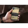 man and wood išmaniojo telefono dėklas iPhone X/XS – baltas ąžuolas juodas