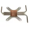 Aušintuvas/Radiatorius Inter-Tech IP-3 Vario Sidabro 165x100x12mm
