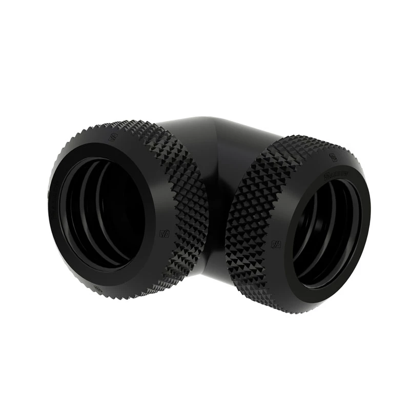 Barrow Multi-Link Adapter 90° 14 mm kietam vamzdeliui TWT90KNS-K14 juodas