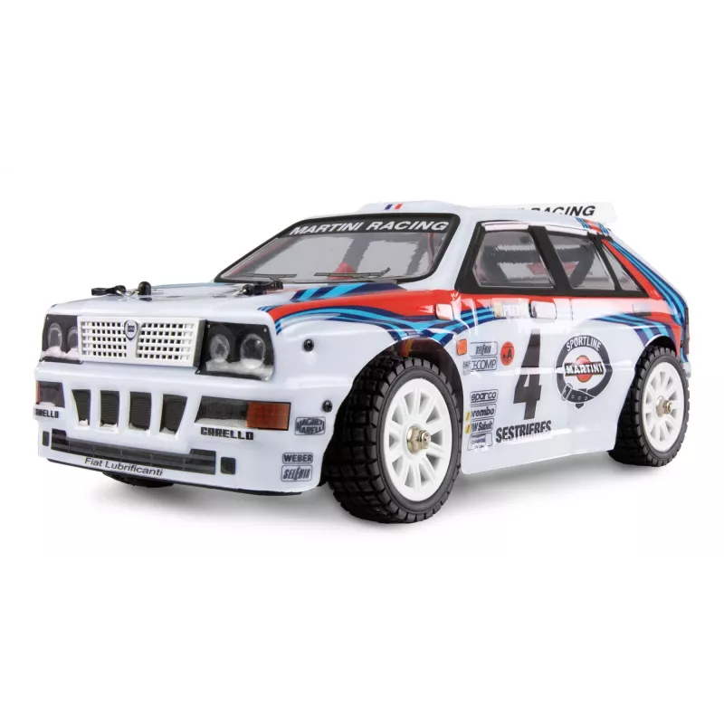 Radijo bangomis valdomas automobilis Amewi Hyper Go Lancia Delta HF Integrale 4WD Rallye Drift modelis (MPN 21109)
