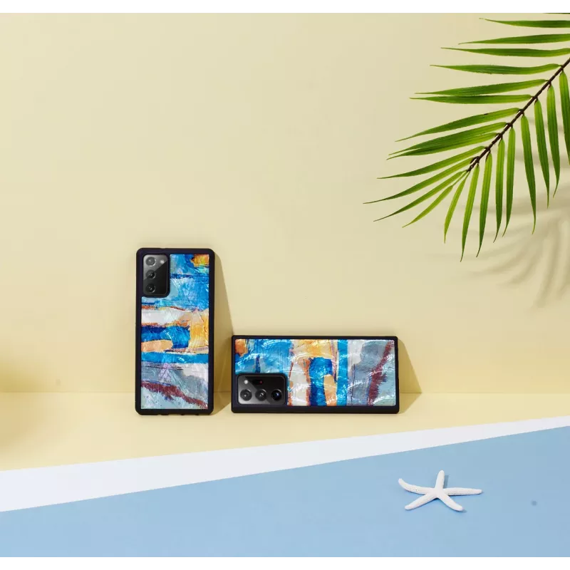 Apsauginis dėklas iKins Samsung Galaxy Note 20 Ultra – dangaus mėlynumo