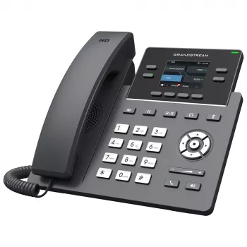 IP telefonas Grandstream Networks GRP2612G juodas 4 linijos LCD