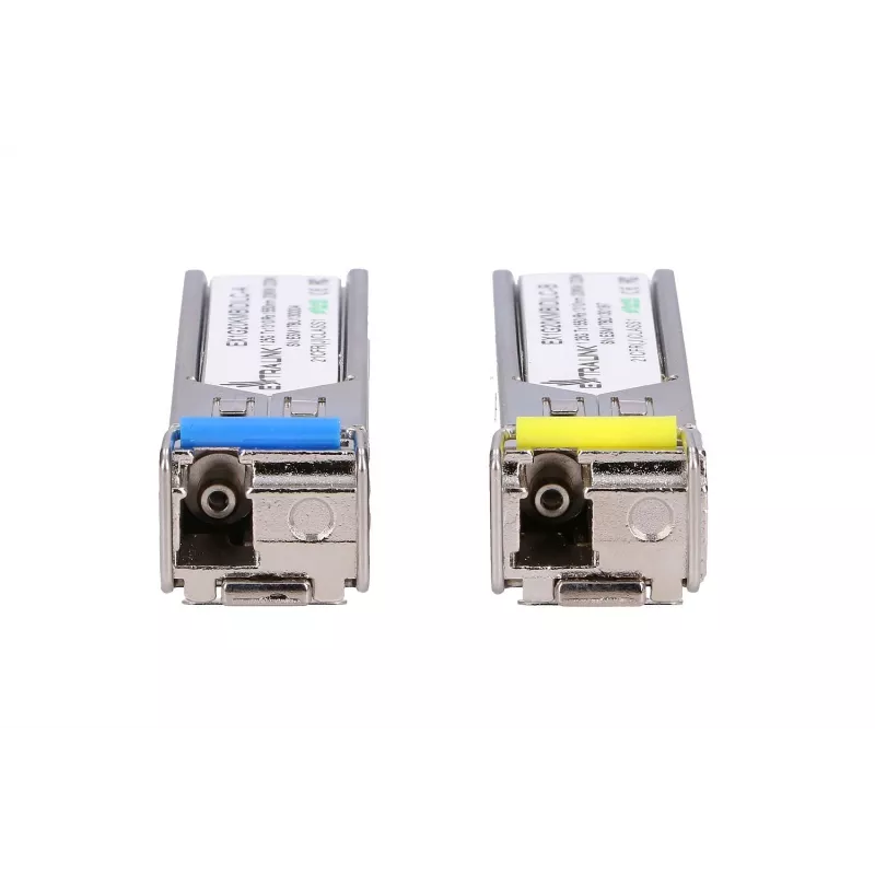 Extralink SFP WDM modulis 1,25G, 1,25 Gbps, 1310/1550 nm, vienmodė, 20 km, LC, DOM, pora