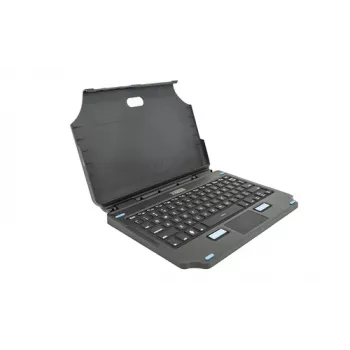 Gamber-Johnson mobiliojo įrenginio klaviatūra QWERTY UK English, Pogo Pin, USB-C maitinimas, skirta Samsung Tab Active4 Pro, juoda