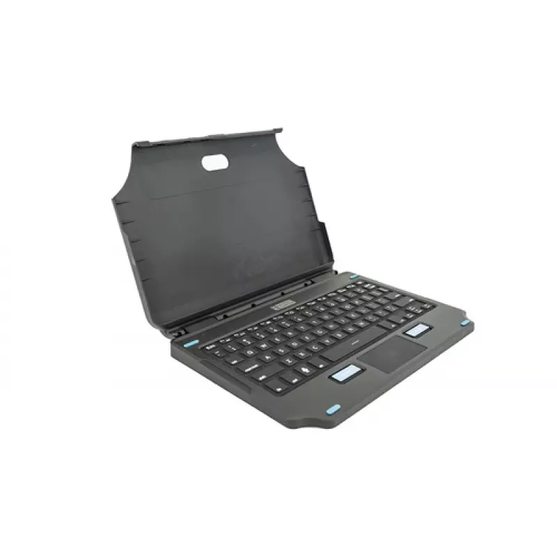 Gamber-Johnson mobiliojo įrenginio klaviatūra QWERTY UK English, Pogo Pin, USB-C maitinimas, skirta Samsung Tab Active4 Pro, juoda