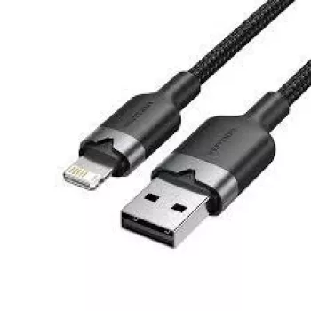 Laidas USB2.0 į LIGHTNING / 1M juodas Lanbf Vention