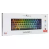 Mechaninė žaidimų klaviatūra White Shark Shinobi-2 su raudonais jungikliais, juoda, US išdėstymas