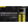 Baterijų įkroviklis Nitecore Ci12 universalus USB įkroviklis Li‑Ion, NiCd, NiMH, 3A įvestis 5/9/12V, plastikinis korpusas