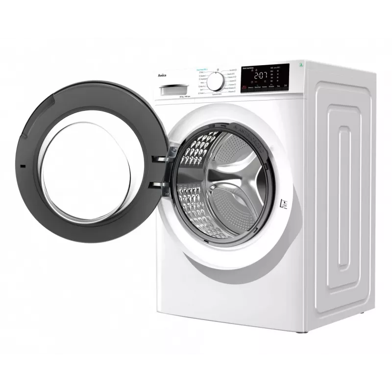 Skalbimo-džiovinimo mašina AMICA A1WDS8514DLiStH 8 kg talpa 1400 aps./min