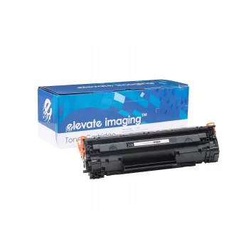 Juodos spalvos dažų miltelių kasetė CF283A, skirta HP