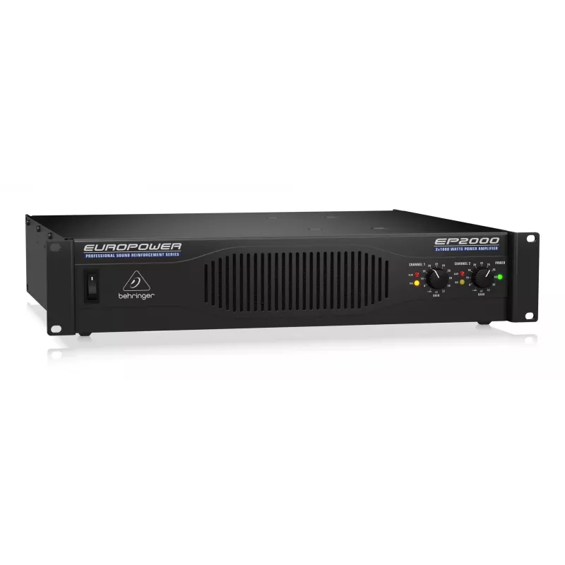 Behringer EP2000 garso stiprintuvas, spektakliams / scenai, juodas