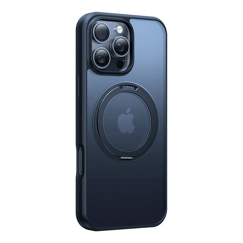 Telefono dėklas Torras Pro Series, skirtas iPhone 16 Pro Max, juodas, modelis X00FX1914