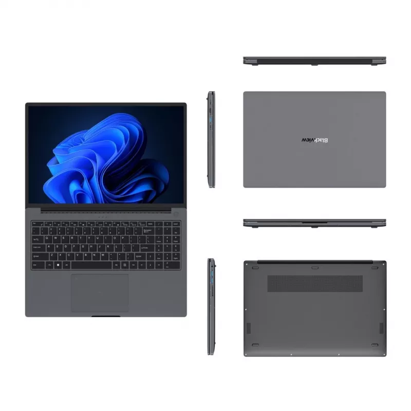 Blackview AceBook 12K1 i5-12450H 16 inch WUXGA 16GB SSD512 Windows 11 Pro Grey