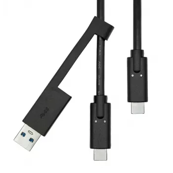 USB-A į USB-C kabelis ProXtend USBCWA-001 1 m, juodas, 0,06 kg