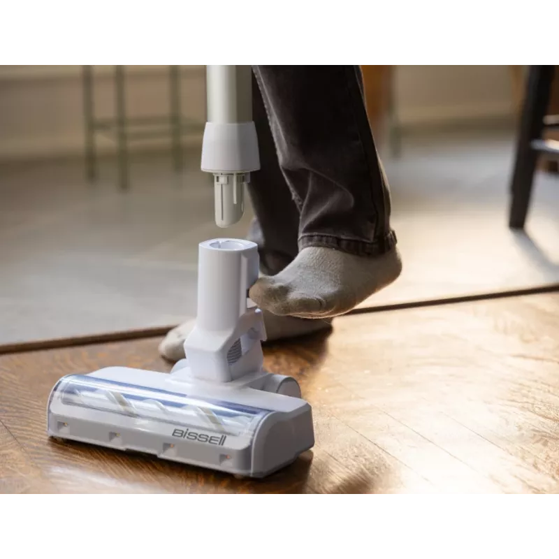 Bissell PowerClean belaidis lazdelinis dulkių siurblys | 200 W | veikimo laikas (maks.) 40 min | šiltai balta/pilka/blizgantis sidabras