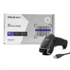 Rankinis laidinis 1D/2D brūkšninių kodų skaitytuvas QOLTEC 50853 — USB, ABS korpusas, 1,65 m laidas, 97×65×167 mm, 105 g