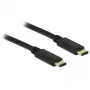 USB laidas DeLOCK 2m 2xUSB2.0-C