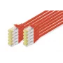Tinklo kabelis Digitus CAT 6A S/FTP RJ-45 2m raudonas