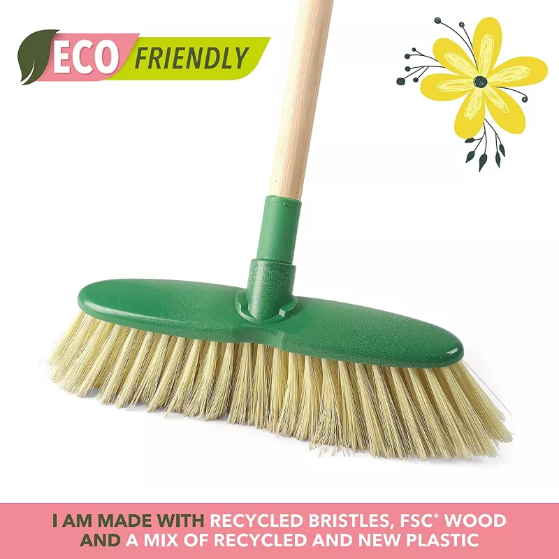 Grindų šluota Beldray LA075277EU7 Eco Classic – rankinė šlavimo priemonė, lengva buitiniam naudojimui