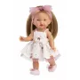 Lėlė Llorens Valeria 28 cm — tikroviškos detalės, minkštas kūnas, vinilinė galva ir galūnės