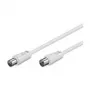 Wentronic Goobay antenos jungiamasis laidas, baltas, 7,5 m - IEC/Coax kištukas IEC/Koax lizdas (11513)