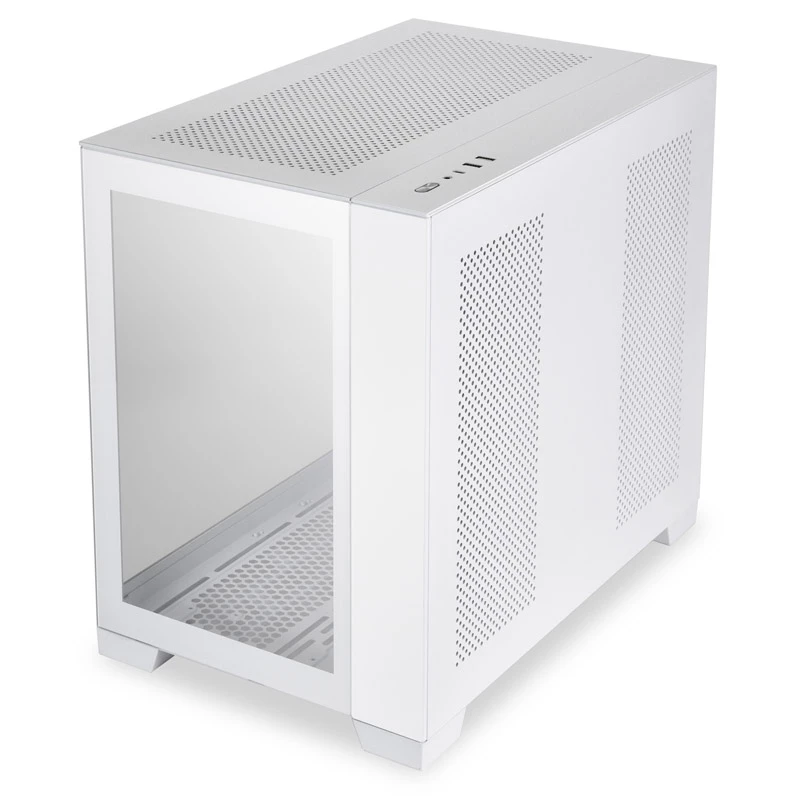 PC korpusas Lian Li O11D Mini-S Mini Tower baltas (suderinamas su SFX/SFX-L maitinimo šaltiniu)
