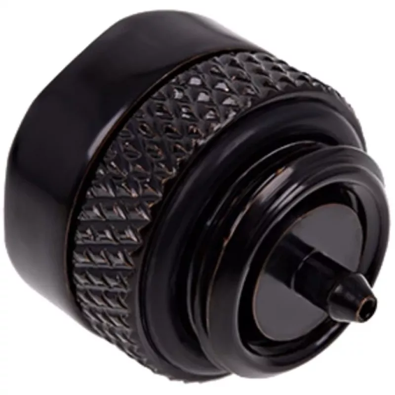 Alphacool Eiszapfen slėgio mažinimo vožtuvas G1/4 – giliai juodas (17361)
