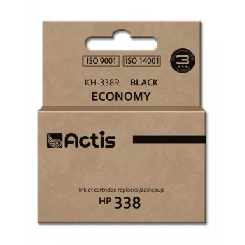 Actis KH-338R rašalas (pakaitalas HP 338 C8765EE; standartinis; 15 ml; juodas)