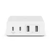 Vidinis įkroviklis Belkin WCH010VFWH 2m laidas 2 USB Type-C prievadai baltas