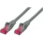 Tinklo kabelis ShiverPeaks BS75711-A1.5 1,5 m Cat6a S/FTP Pilkas