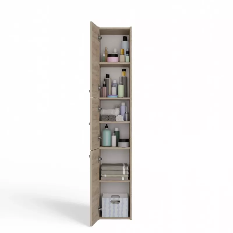 Topeshop S33 SONOMA vonios spintelė Oak