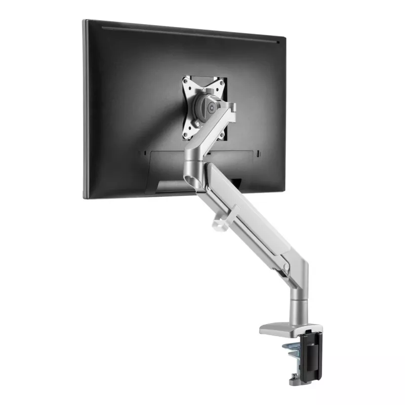 Ergo Office ER-405G monitoriaus laikiklis, stalinis tvirtinimas, pasukamas, pakreipiamas, sukiojamas 13–32 inch VESA universalus