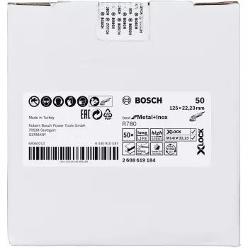 Bosch 2 608 619 184 kampinio šlifuoklio priedas Šlifavimo diskas