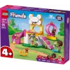 Konstruktorius LEGO Friends Šuniukų žaidimų aikštelės rinkinys 42665, 66 dalys, 2 minifigūrėlės, amžius 4+