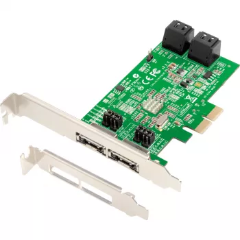 Dawicontrol PCI plokštė PCI-e DC-624e RAID R2 4 kanalų SATA 6G mažmeninė