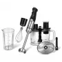 Blender set MPM MBL-39M, Juoda — countertop blender with accessories