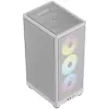 Corsair | RGB ORO SRAUTO PC KORPUSAS | 2000D | Balta | Mini-ITX | Maitinimo blokas įtrauktas Ne | SFX