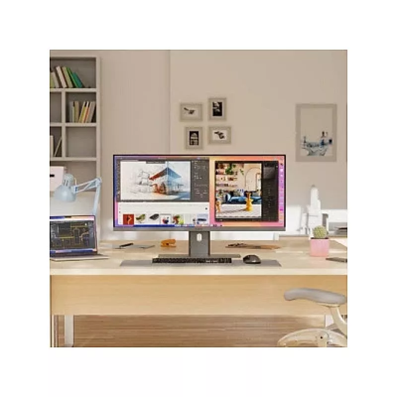 Alogic TFT 40 LCD 5K itin platus 21:9 100 Hz + 90 WPD USB-C sidabrinis